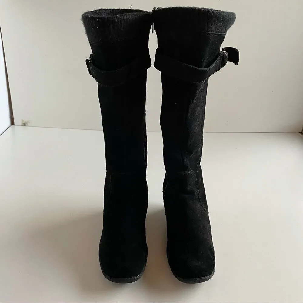 boc black suede
